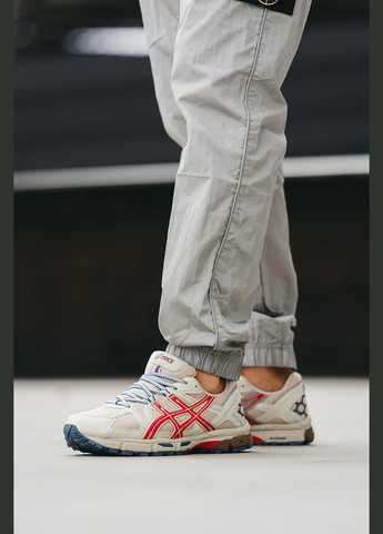 Бежевые всесезонные кроссовки мужские asics gel-kahana 8 beige | асикс гель-кахана 8 бежевый No Brand