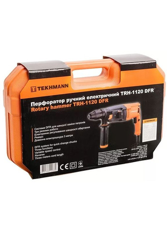 Перфоратор TRH-1120 DFR SDS-Plus (845235) Tekhmann (368584678)
