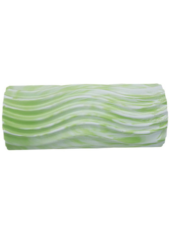 Роллер массажный цилиндр (ролик мфр) 33см Grid Line Roller EVA FI-0041 (d-14см, Зеленый-белый) SP-Sport (361434339)