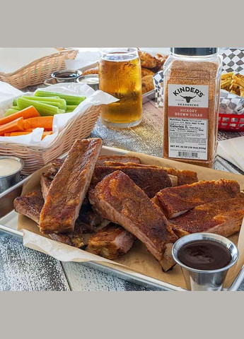 Приправа Hickory Brown Sugar, з димком гікорі та коричневим цукром, 624 г Kinder's (346391813)