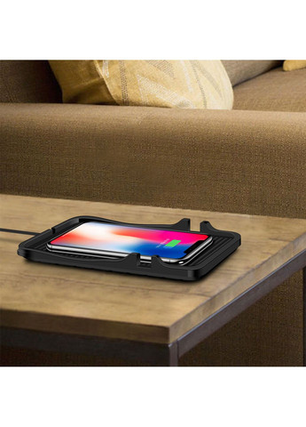 Бездротовий зарядний пристрій NN 15w black (NNC7) No Brand C-7 (372678105)