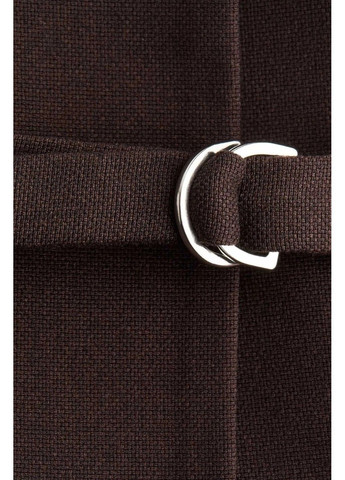 Жіночі приталений піджак з поясом Н&М (58651) XS Темно-коричневий H&M (366144625)