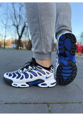Серые демисезонные кроссовки мужские nike air max tn plus drift grey purple найк аир макс тн плюс No Brand