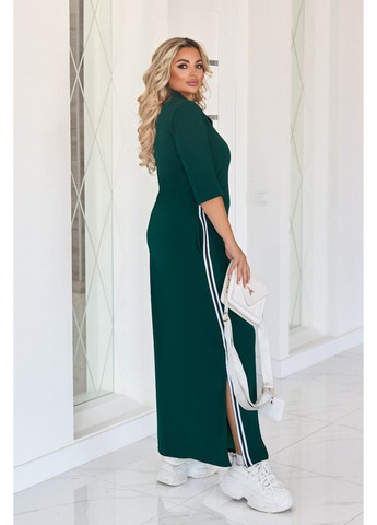 Пляшкова зелена жіноча сукня-поло Osoblyva