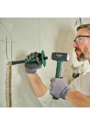 Кувалда 1000г, 26см, руків'я скловолокно (1.600.A02.ZA4) Bosch (372619280)