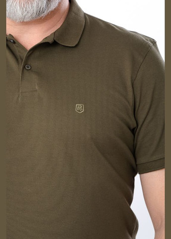 Хаки (оливковая) футболка мужская поло (p-16544) Носи своє