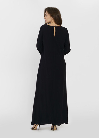 Черное кэжуал платье Trussardi