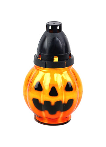 Свічка в скляному свічнику "Гарбуз" 19х10х10 см комбінований Livarno home (331603103)