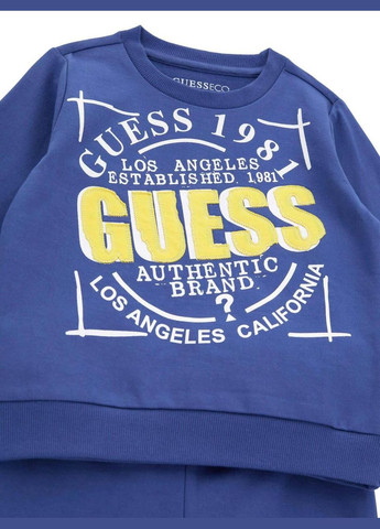 Голубой костюм guess, арт. n4yg14k6r0, 98 см, 3 года GUESS KIDS