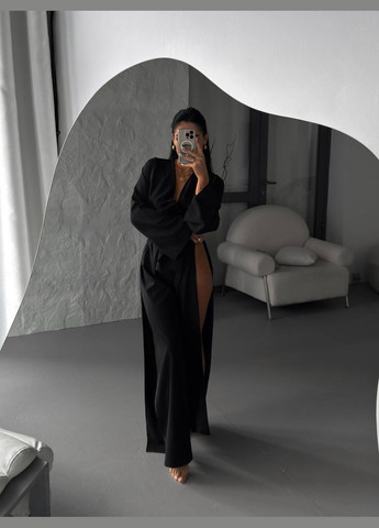 Костюм блуза та штани з розрізами No Brand (329820319)