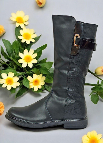 Чоботи осінні демісезонні для дівчинки утеплені Казка 6056 Сказка (304538129)