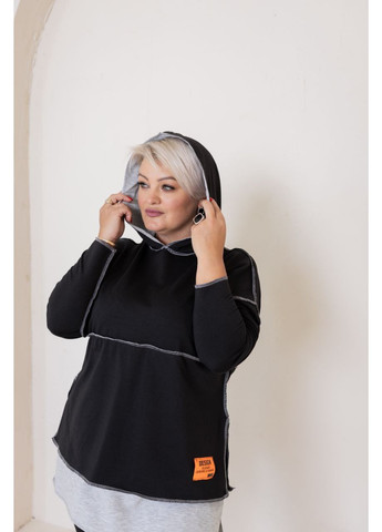 Жіночий прогулянковий костюм великого розміру "Зручність і стиль" | Розмірна сітка в GD/GL Модний простір (364966833)