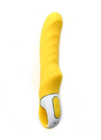 Мощный вибратор Vibes Yummy Sunshine с гибким стволом и стимулирующим рельефом, 12 Satisfyer (371389039)