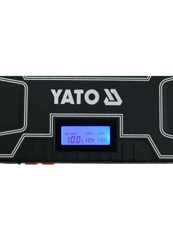Пусковая-зарядная батарея емкость 12 Агод 300/500 А USB 5 В 2 А YATO (363055616)
