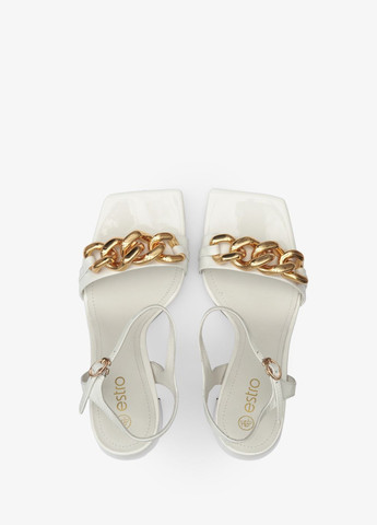 Босоніжки, колір білий Estro (323529038)