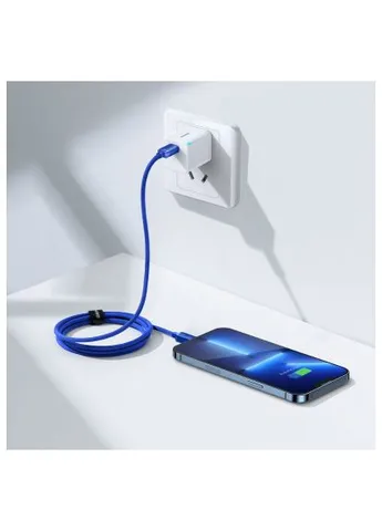 Дата кабель (CAJY000203) Baseus USB-C to Lightning 1.2m 20W blue (388712974)