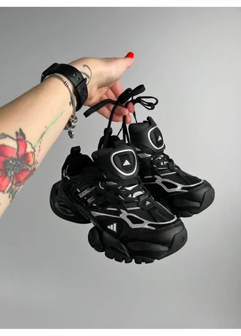 КРОСІВКИ ЖІНОЧІ ADIDAS VENTO XLG DELUXE BLACK АДІДАС ВЕНТО ЧОРНІ No Brand чорні демісезони (390382093)