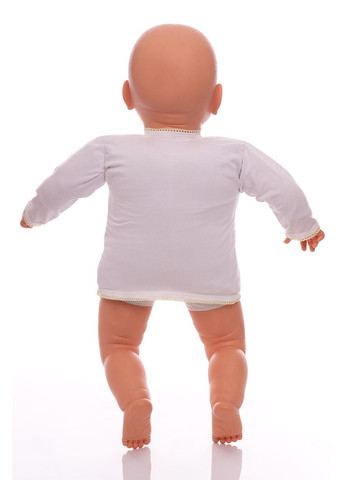 Сорочка з довгим рукавом трикотажна жовтий 56 см (38903) BABYKROHA (297199399)