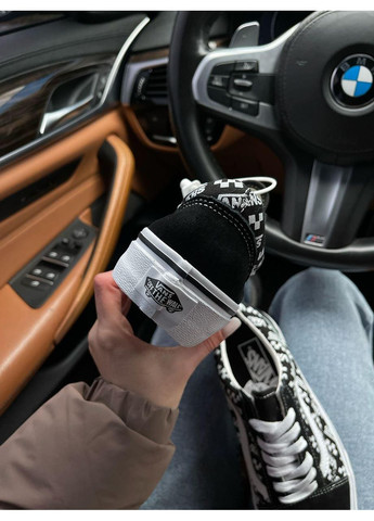 КЕДЫ ЖЕНСКИЕ VANS OLD SKOOL BLACK WHITE 2.0 ВАНС ОЛД СКУЛ No Brand чёрные демисезоны (368888166)