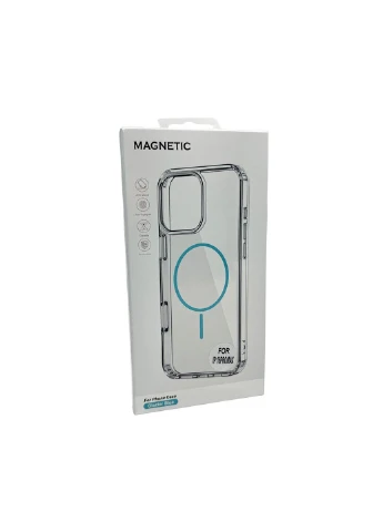Чехол Acrylic Thin Magnetic для Apple iPhone 15 Green Cosmic (382689583)