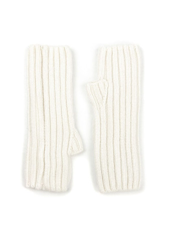 Митенки женские шерсть белые MARLEN LuckyLOOK 255-258 (322791398)