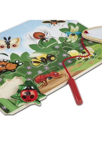 Магнітні пазли Melissa&Doug "Сачок" 11 елементів MD3779 Melissa & Doug (392068995)