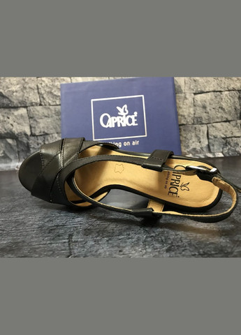 Жіночі натуральні босоніжки на танкетці,, Німеччина Caprice (308859550)