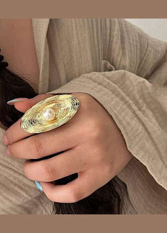 Кільце жіноче акцентне велике No Brand (331332506)