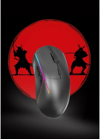 Игровая беспроводная мышь оптическая средняя черная 5000 dpi YENKEE (386702345)