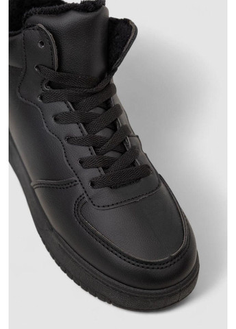 Кросівки жіночі зимові на хутрі,, 248RAD03 No Brand чорні (368704243)