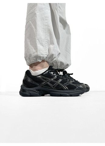 Чорні Осінні кросівки чоловічі asics gel-1130 triple black асікс гель 1130 No Brand