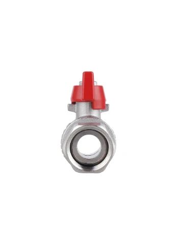 Кран шаровый с накидной гайкой Forte 3/4" ВН для воды прямой SF261W20 Thermo Alliance (397089271)