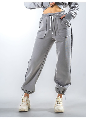 Спортивний костюм жіночий теплий на флісі зимовий оверсайз на блискавці Francis Teamv (365856076)