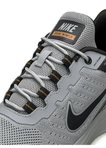 Серые демисезонные кроссовки мужские nike No Brand Air Zoom Winflo Light Grey