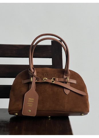 Сумка жіноча Aventure Nappa Suede карамельний замш через плече No Brand (369935688)