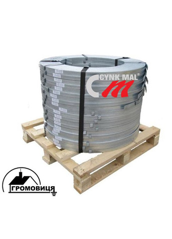 Полоса оцинкованная 40х4 (бухта 50кг -40м) Cynk-Mal (364552891)