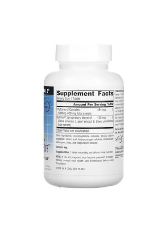 Cholesterol Rescue™, 60 таблеток Source Naturals (351370769)