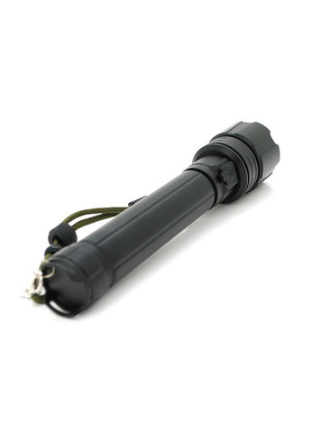 Фонарь ручной BLL-6-P90, 1LED P90, 50W, 3 режима, ZOOM, 2х18650/12800 Black, IP44, кабель USB-micro, 230х50х32мм, BOX Bailong (315502276)