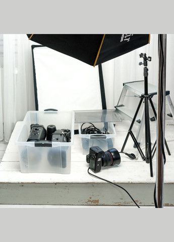 Контейнер для зберігання пластиковий з кришкою Compact A3, 38 л (17677) Rotho (334006285)