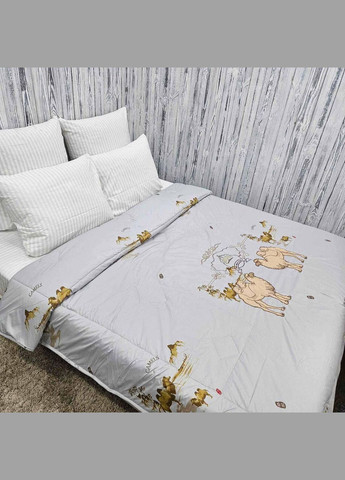 Ковдра зимова Євро см гіпоалергенна Блакитний (П4К-al-camel-002) No Brand (316231104)