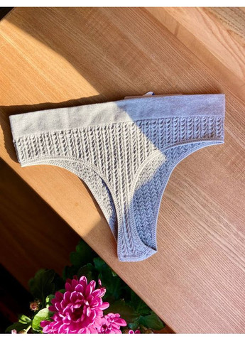 жіночі текстурні — висока посадка, еластичні, з ластовицею OCCA Стрінги (360804764)