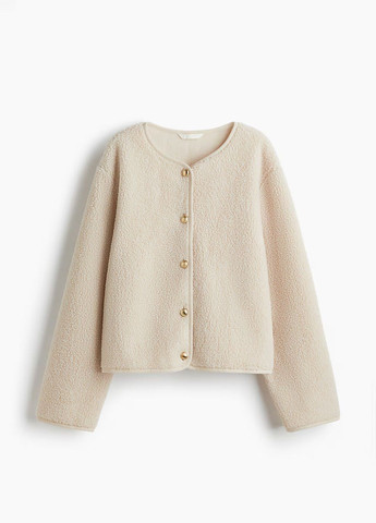 Светло-бежевая демисезонная куртка H&M