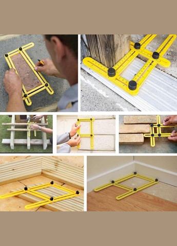 Шаблометр ручной профессиональный для плитки, дерева строительный Re2ls ABS-пластик О+ Losso (327041525)