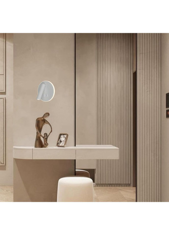 Белое светодиодное прикроватное бра (806-V306R WH) No Brand (370071136)