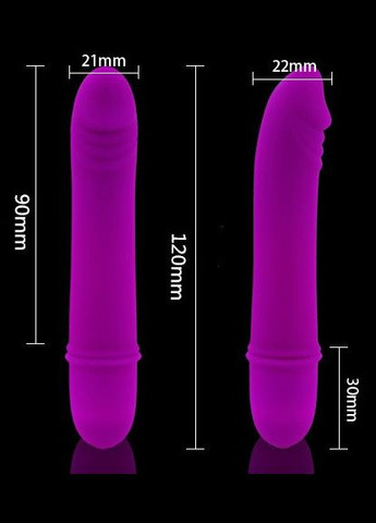 Минивибратор Pretty Love, Beck INTERSHOP Baile (341303560)