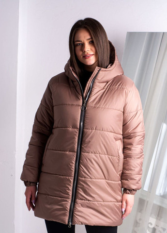 Коричнева демісезонна куртка к-012 мокко SoulKiss k-012