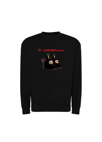 Белый свитшот с принтом "на labubuтенах!" (10064812302) ТiШОТКА (365436469)