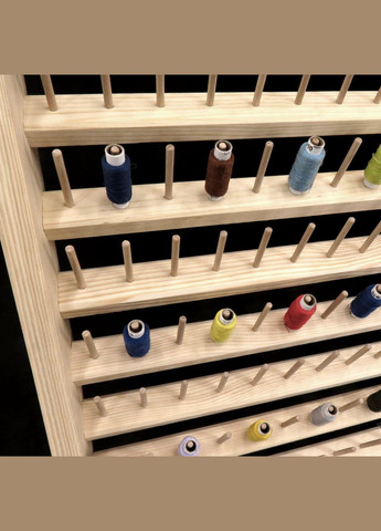 Органайзер для ниток з дерева Омбре 418 (НТК-4183000) No Brand (328911499)