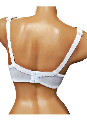 Білий мінімайзер бюстгальтер No Brand без кісточок