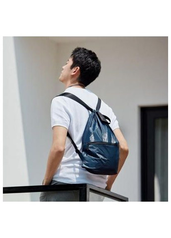 Рюкзак туристический RunMi 90 Points Lightweight Urban Drawstring Backpack Blue (6972125146144) Xiaomi RunMi 90 Points Lightweight Urban Drawstring Backp (370018072)